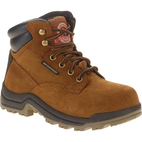 Cow suede and Real tree upper material and a <strong>steel toe</strong> that meets the ASTM F2413018 standards to keep your toes safe during your busy work day. . Brahma boots steel toe